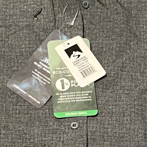 Storm Creek Women’s 4-Way Stretch Eco-Woven Shirt Large SPF 30 Hiking Fishing - Picture 3 of 6